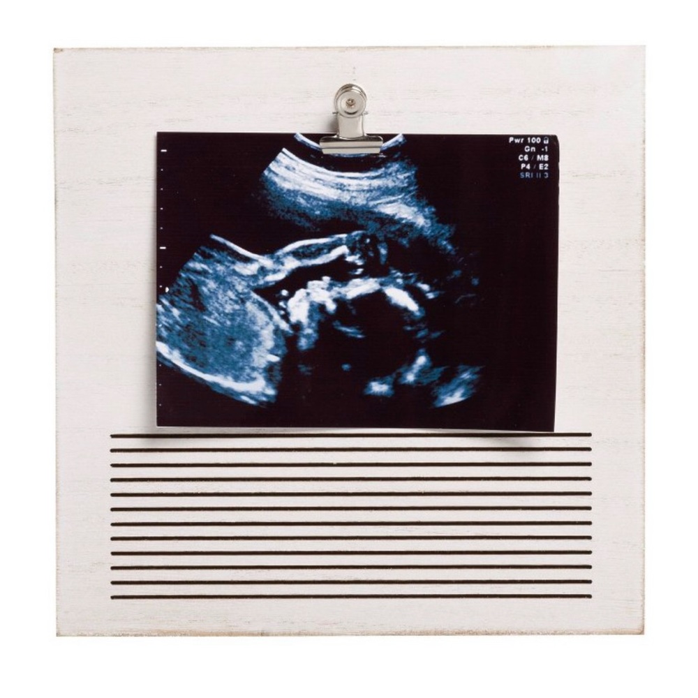 Pearhead Letterhead Sonogram Frame